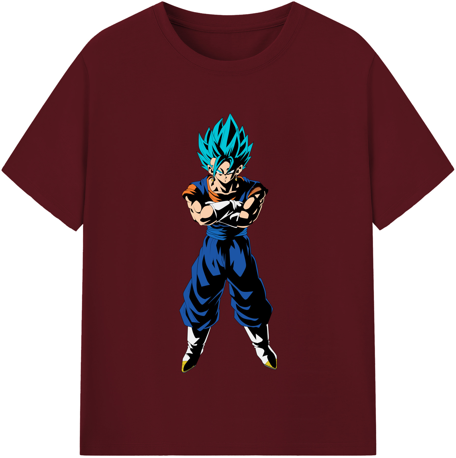 （画像用） ドラゴンボール ベジット DRAGON BALL Vegetto 綿100％半袖Tシャツ（フロントプリント）
